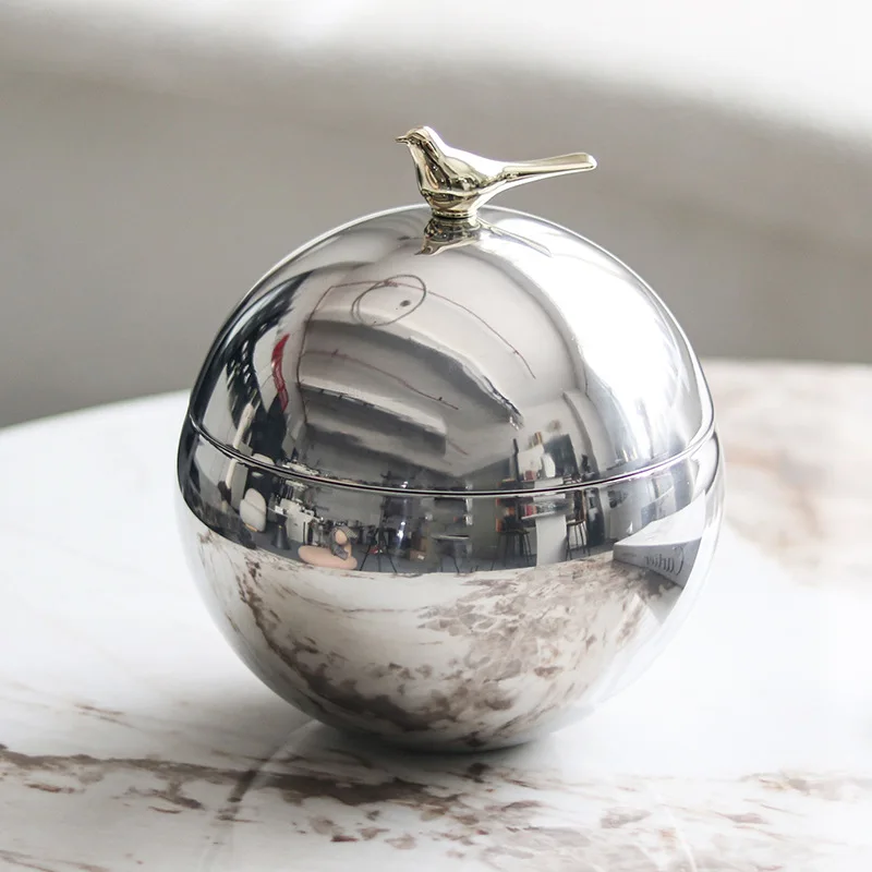 

Современный роскошный резервуар для хранения украшений, отель B & B, креативный ящик для хранения птичьих шариков, ювелирные изделия, домашний настольный ящик для хранения украшений