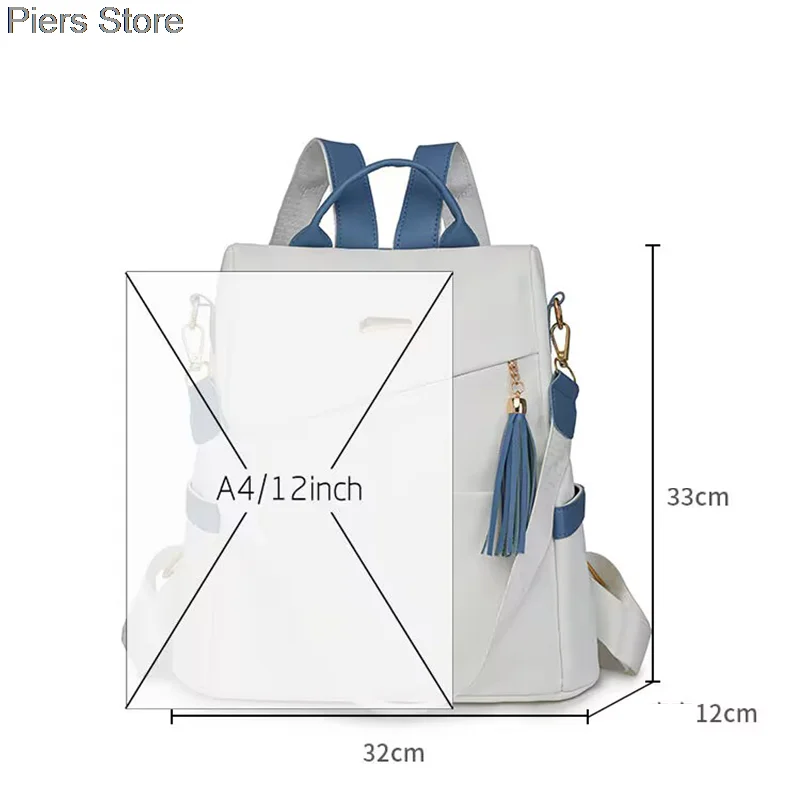 新バージョン大容量ソフトレザー女性のバックパックファッショナブルな純粋なソフトレザー学生ランドセルデュアルショルダーバッグ