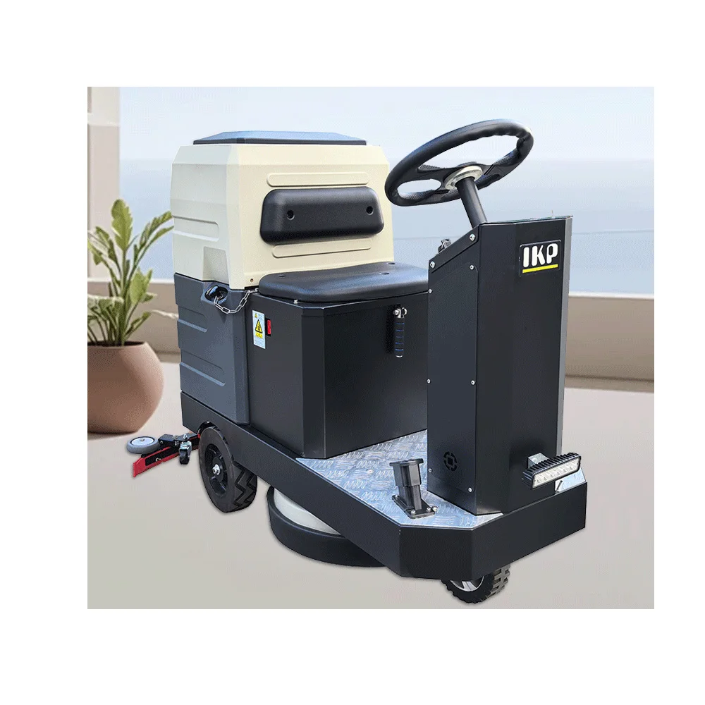 Electric Ride On Auto Scrubber Floor Steam Pressure Washer Cleaning Machine Professional Industrial Floor Scrubber Sweeper