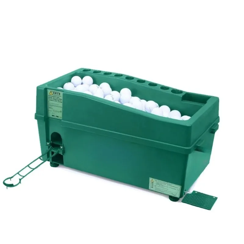 Golf Training Aids Ball Dispenser Equipped With Clubs Holder Easy To Use Convenient For Backyard Swing Training And Ball Hitting