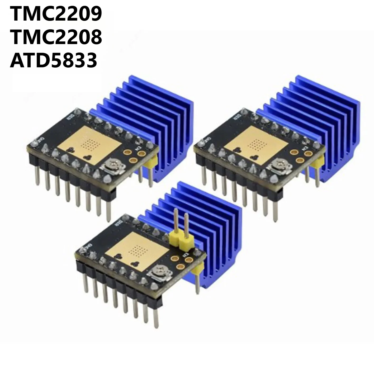 3D Printer Stepper Motor Driver TMC2209/TMC2208/ATD5833 Silent Module for DIY