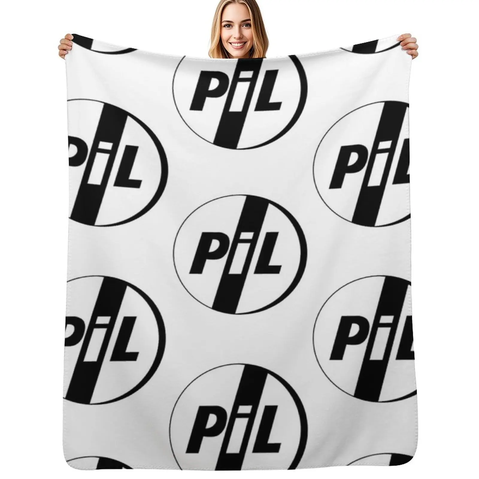 

Pub Image Throw Blanket funny gift Camping Hairy Hairys Blankets