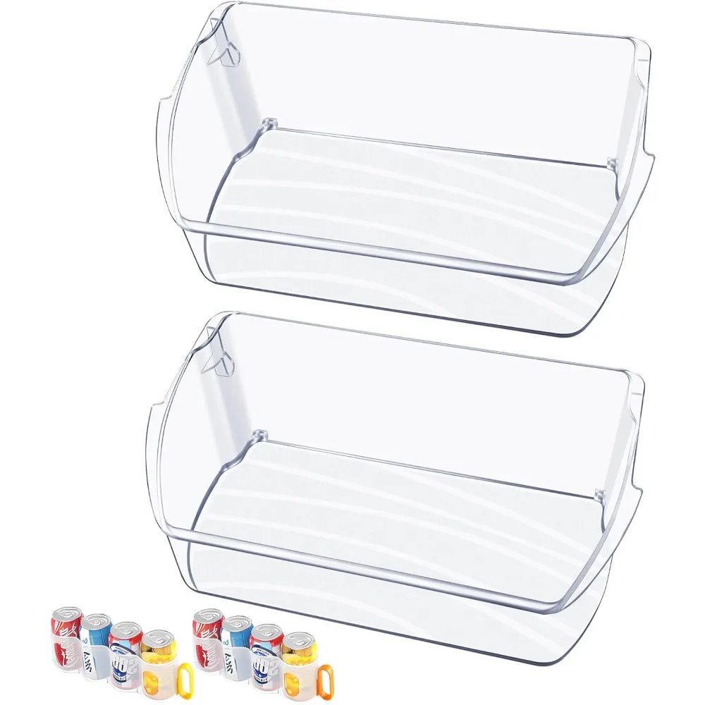 

Refrigerator Door Bin Compatible with Frigidaire Kenmore Door Shelf Bin 242011501 242011504 AP5270343