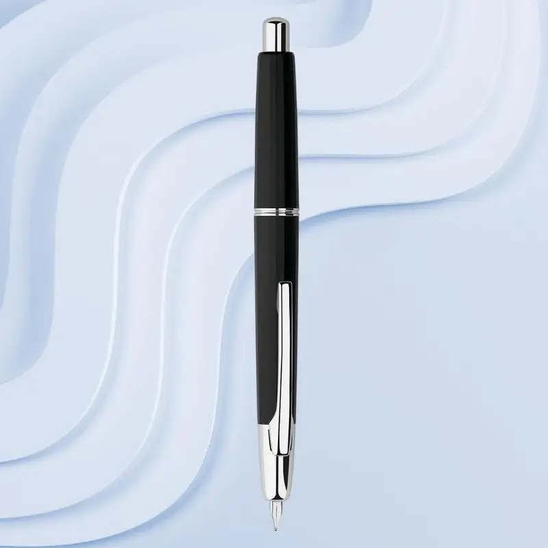 MAChain-Stylo plume en résine HN A2 souhaits, plume EF rétractable avec clip et convertisseur, stylo à encre, bureau, école, écriture, coffret cadeau, briquet STORA1