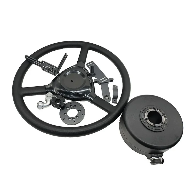 Steering Wheel Motor 12v 50w 100w  Low Speed 80r 100rpm Torque Direct Drive Motor For Precision Agriculture