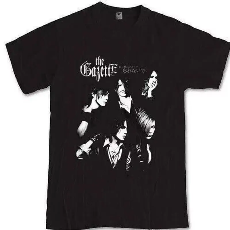 تي شيرت The Gazette Gazetto تي شيرت ياباني بصري kei قطن تي شيرت للجنسين S-5XL