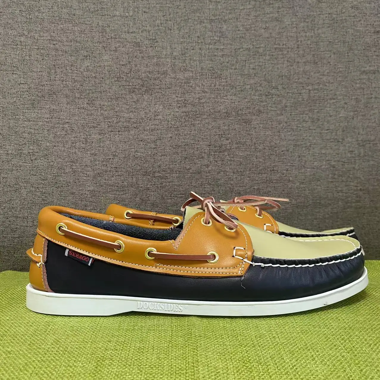 Мужские туфли для вождения из натуральной кожи