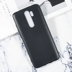Black Soft Silicone Funda for Xiaomi Redmi Note 8 Pro Case 6.53 Inch Soft TPU Good Quality Coque For Redmi Note 8 Pro Cover