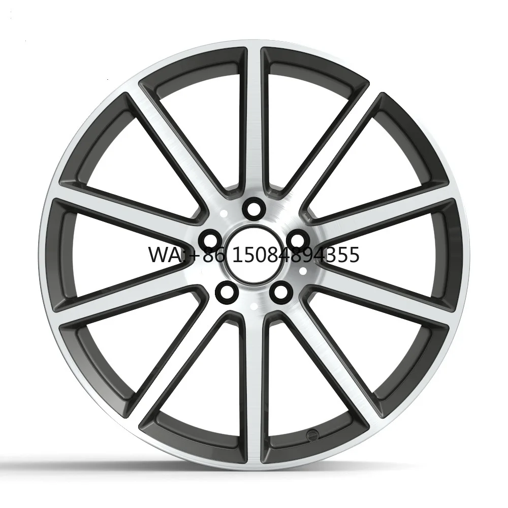 

DW0056 Lightweight Forged Aluminium Alloy Wheels 5x120mm PCD 35mm ET High Load-Bearing 10 Spokes for Commercial Vehicles