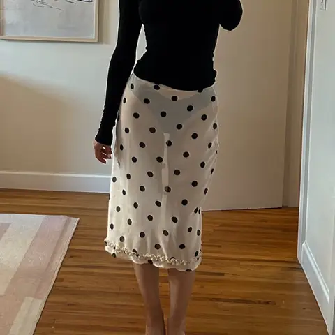 ELFSACK 2025 वसंत नई आगमन Y2K तेंदुए प्रिंट फूल प्रिंट अनियमित शिफॉन स्कर्ट महिलाओं 8 best sales पारदर्शी स्कर्ट - №4