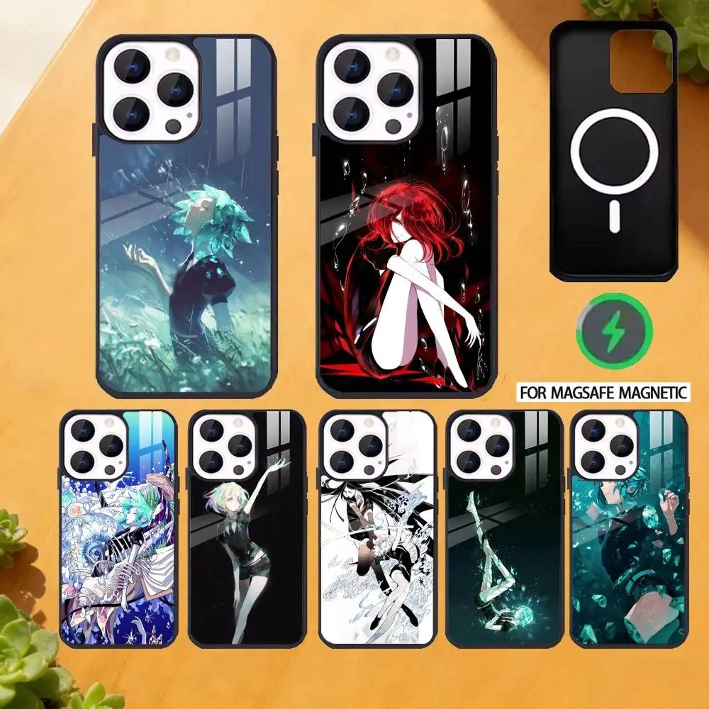 

L-Land Of The L-L-Lustrous чехол для телефона для iPhone 17,16,15,14,13,12, Plus, Pro, Max для магнитной беспроводной зарядки Magsafe
