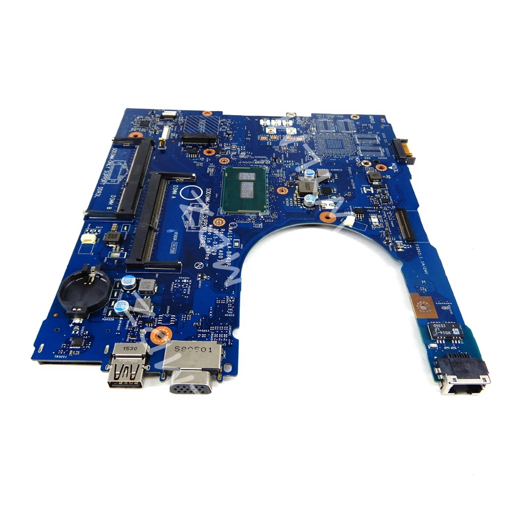 Imagem -04 - Laptop Motherboard para Dell Inspiron La-b843p i3 i5 i7 Cpu Uma pm La-b843p 3458 3558 5458 5558 5758 Testado ok