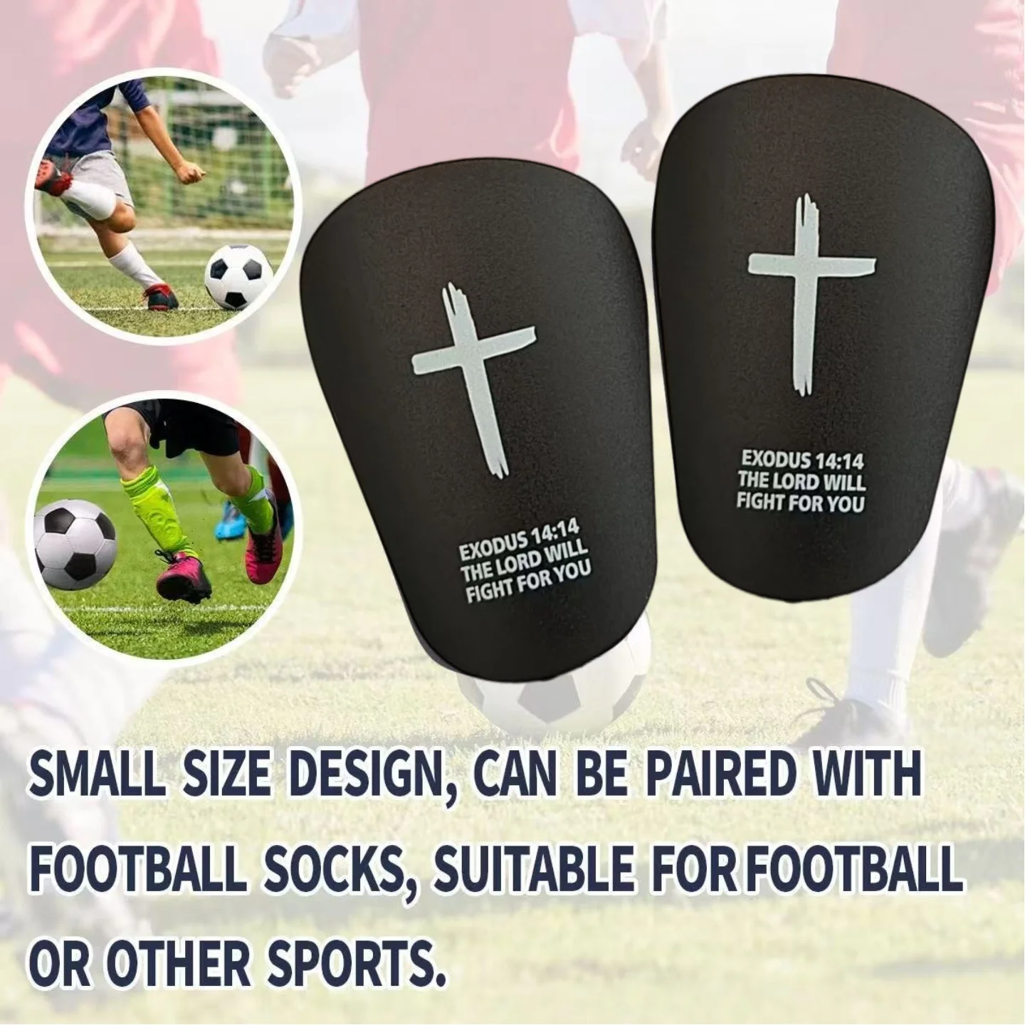 

[Professional Shin Guards] Lightweight Professional Soccer Training Shin Guards, 1 Pair | Impact Reduction Buffer Protective