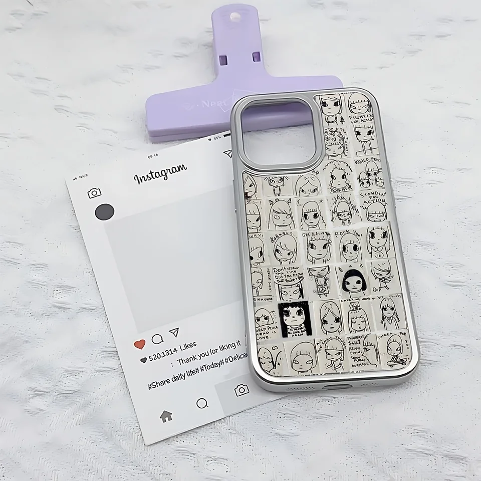奈良美智 iPhoneケース iPhone 17 17e 16e 16 15 14 13 12 11 Air Pro