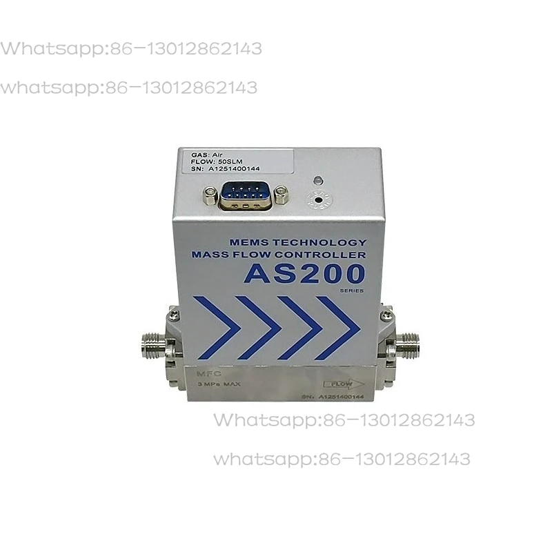 Stainless Steel Gas Mass Flow Controller, Air Gas Flow Meter AS200