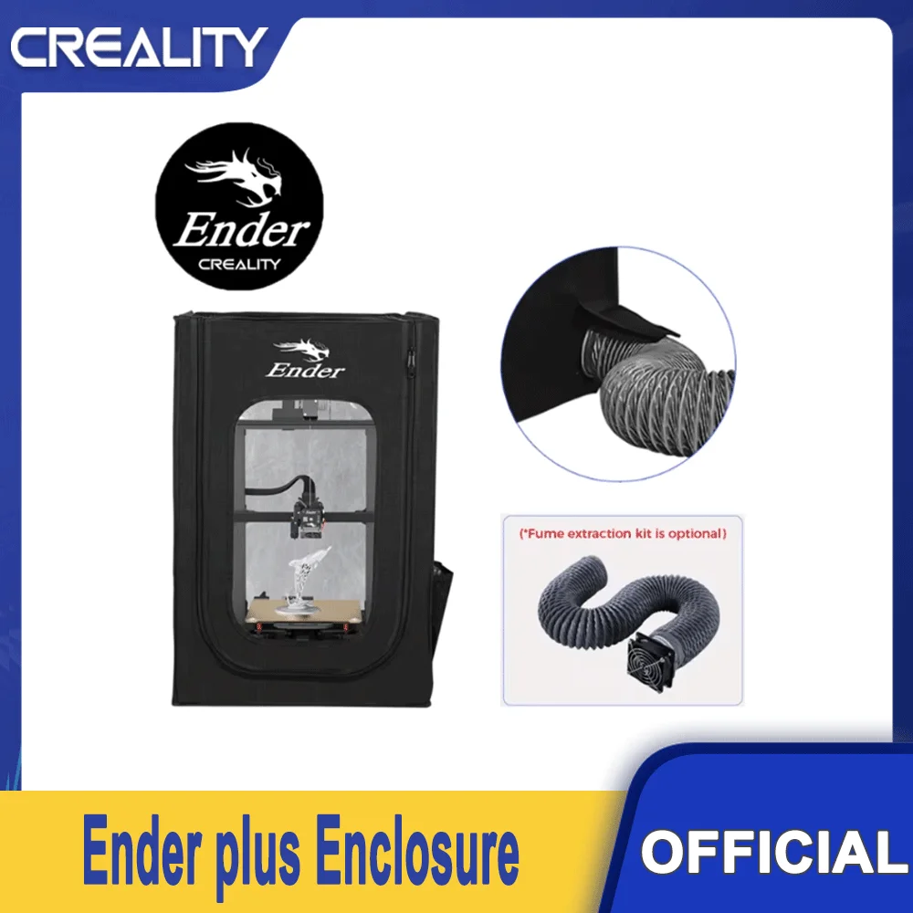 

CREALITY Ender Plus 3D Printer Enclosure With Exhaust Fan Interface 750x650x550mm 3D Printer Accessories Fire Retardant