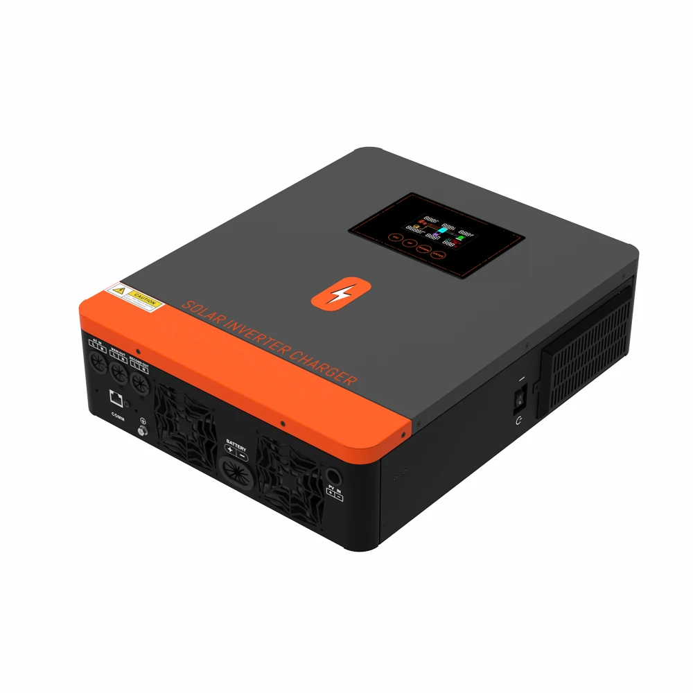 Imagem -02 - Inversor Híbrido On-grid Off-grid Mppt 4200w 24v dc com Controlador de Carregador Solar 120a 230v Saída e Painel Solar Max pv 500vdc