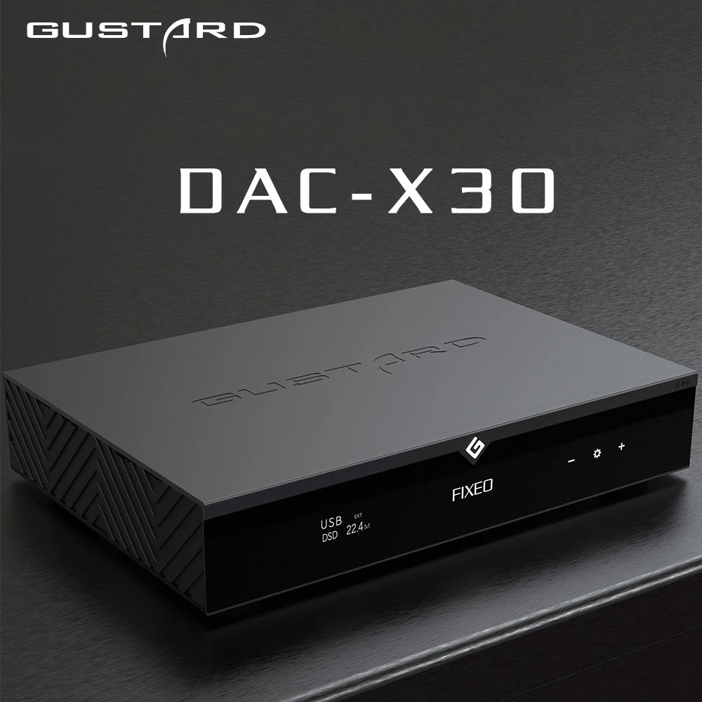 Gustard X30 デジタル - アナログ コンバーター ネットワーク ストリーミング デコーダー R2R DAC ES9039SPRO X4 フルバランス MQA FPGA OCXO 10M Clo搭載