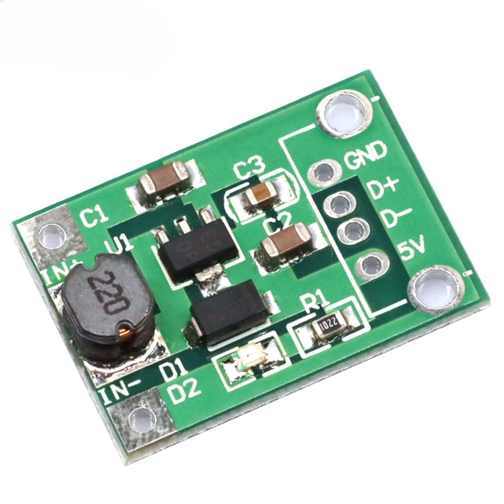 1PCS 0.9V ~ 5V to 5V 600MA USB Output charger step up Power Module Mini DC-DC Boost Converter Voltage Stabilization Module