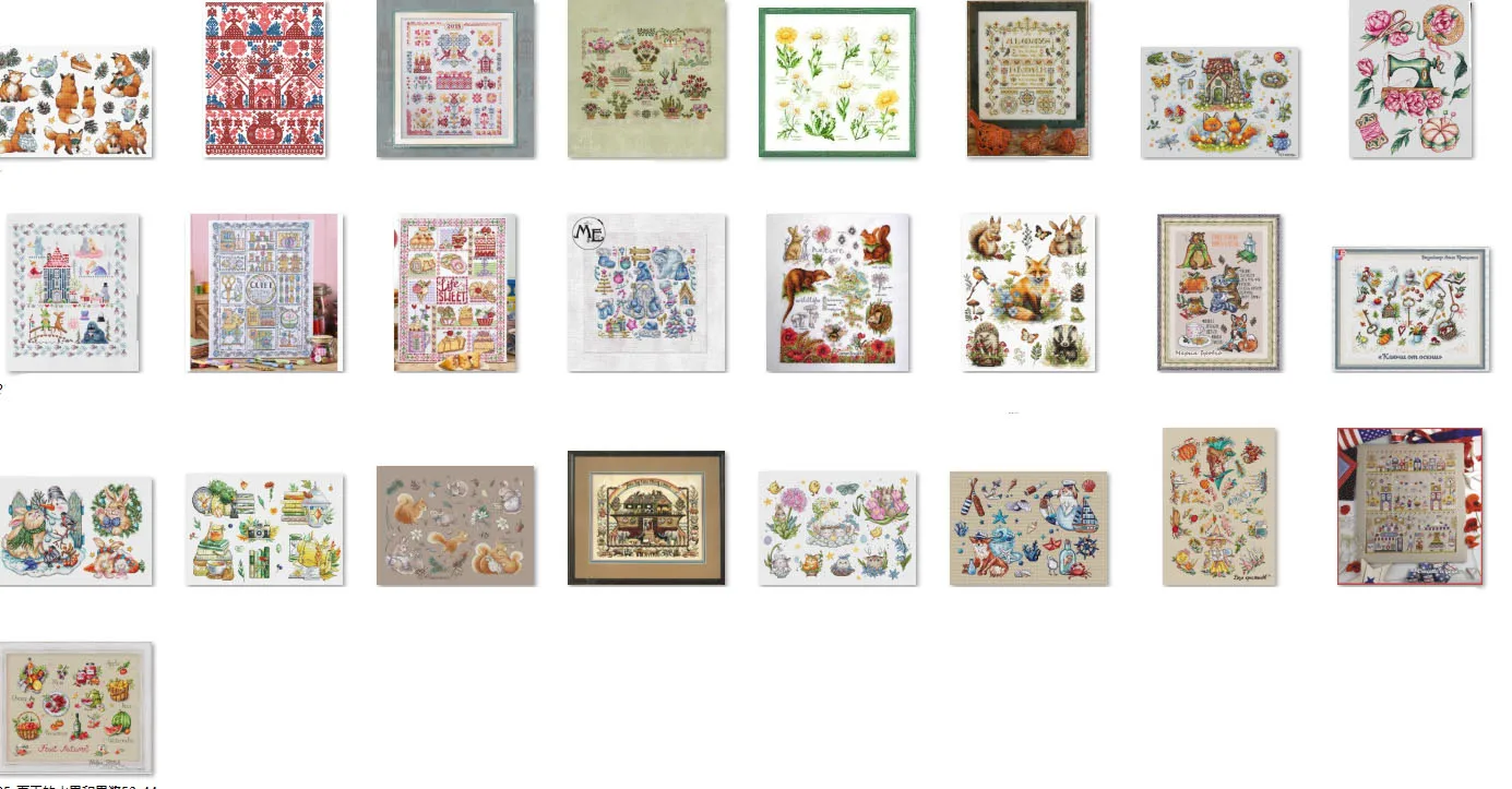 

Оригинальный продукт, египетские длинноволокнистые хлопковые самодельные наборы для вышивки крестом без иглы, весенние наборы для вышивки крестом 59-44