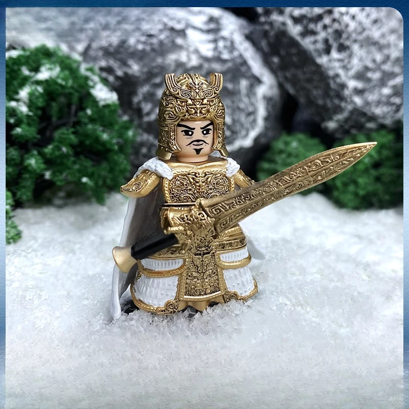 

MOC Feng God King Zhou Third Party Doll Building Blocks Assembly Model Tide Play Assembling Mold Toys