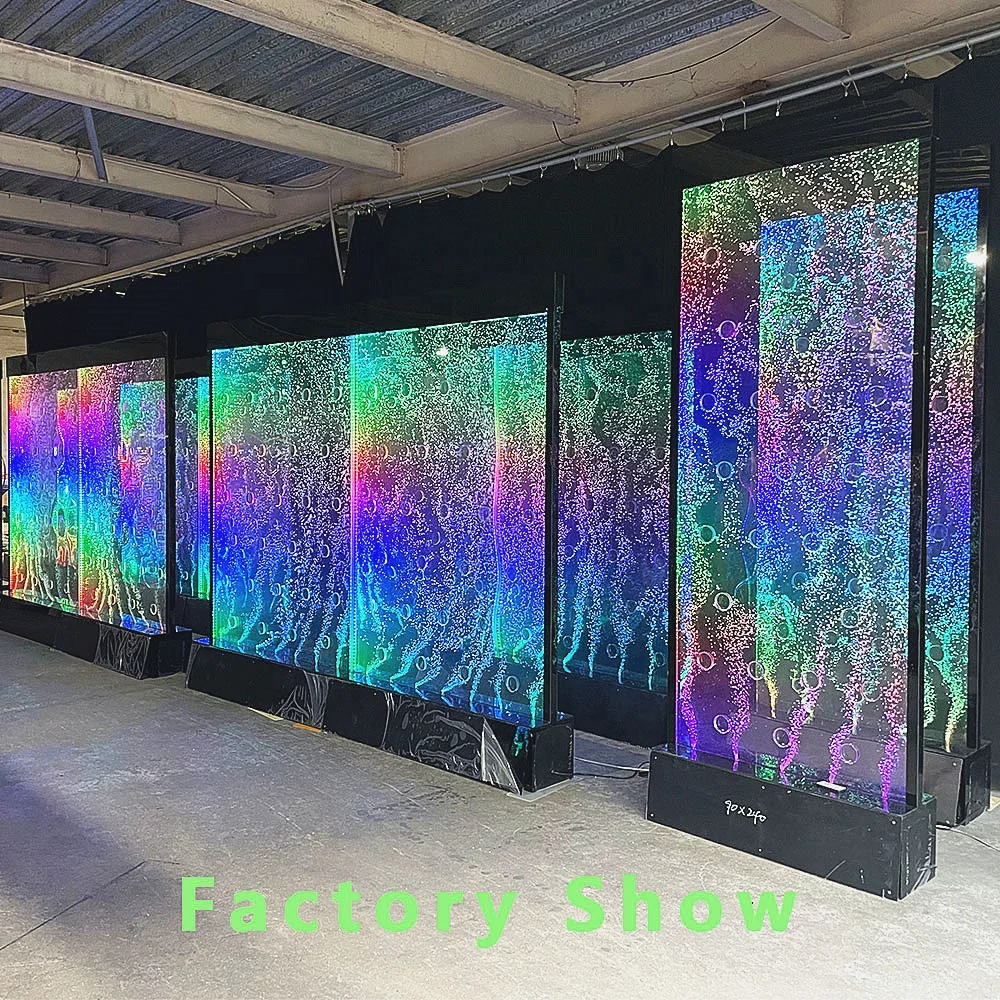 Customization.Hot Sale Decorative Wall Acrylic Water Bubble Wall Partition Room Divider