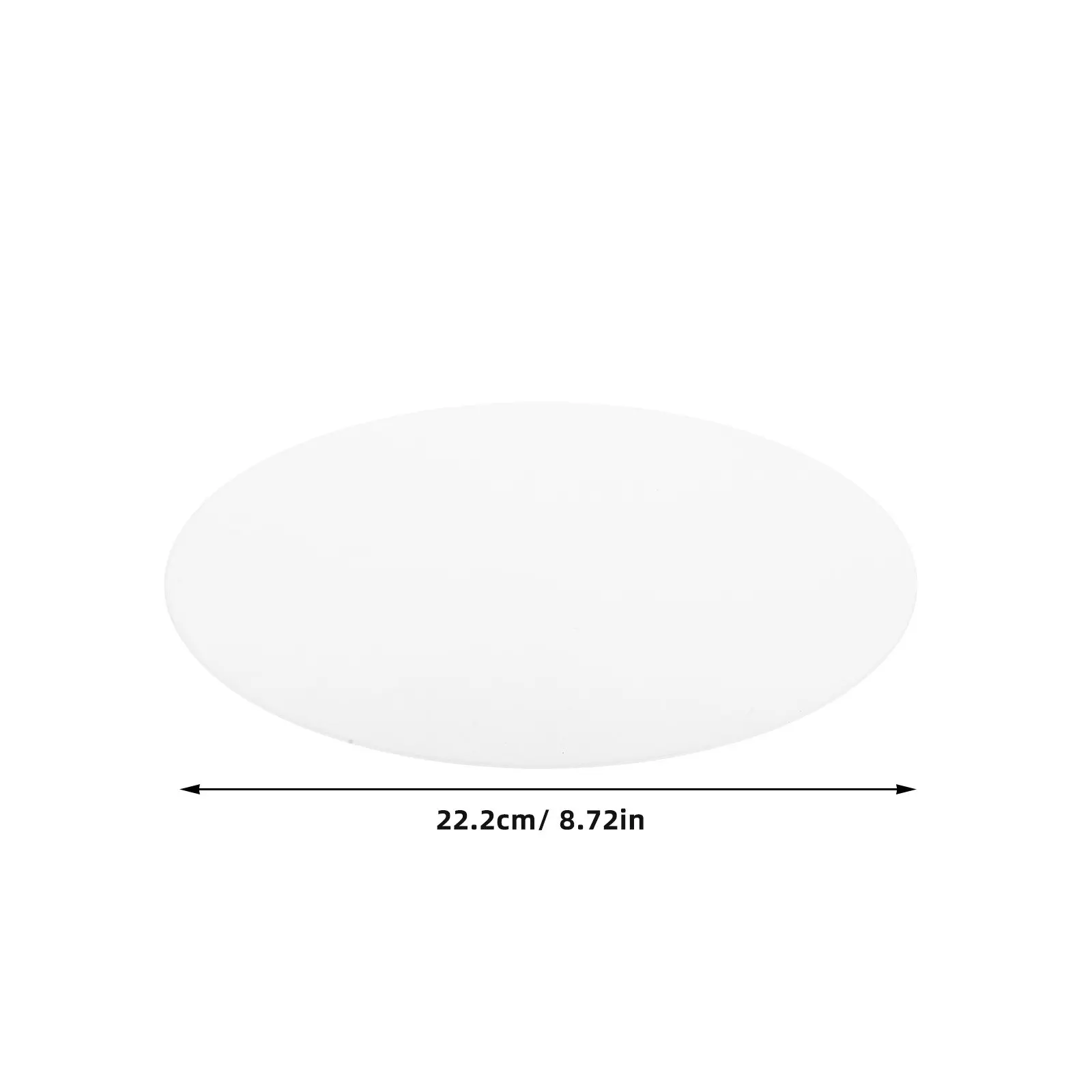 Round Acrylic Lampshade Diffuser Panel Frosted Light Cover for Ceiling Pendant Lights Modern Soft Room Bedroom