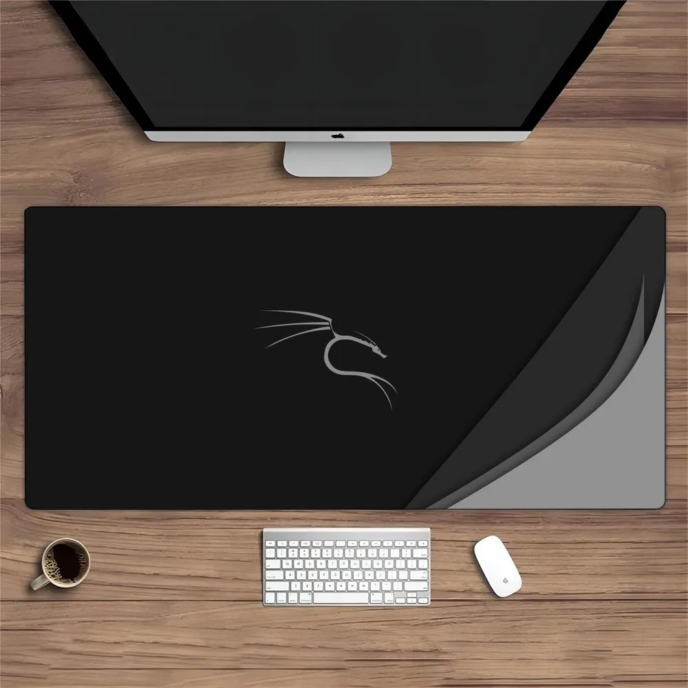 Kali Linux Mousepad Mouse Pad Gamer HD Print Computer Mouse Mat Office Rubber Keyboard Mat