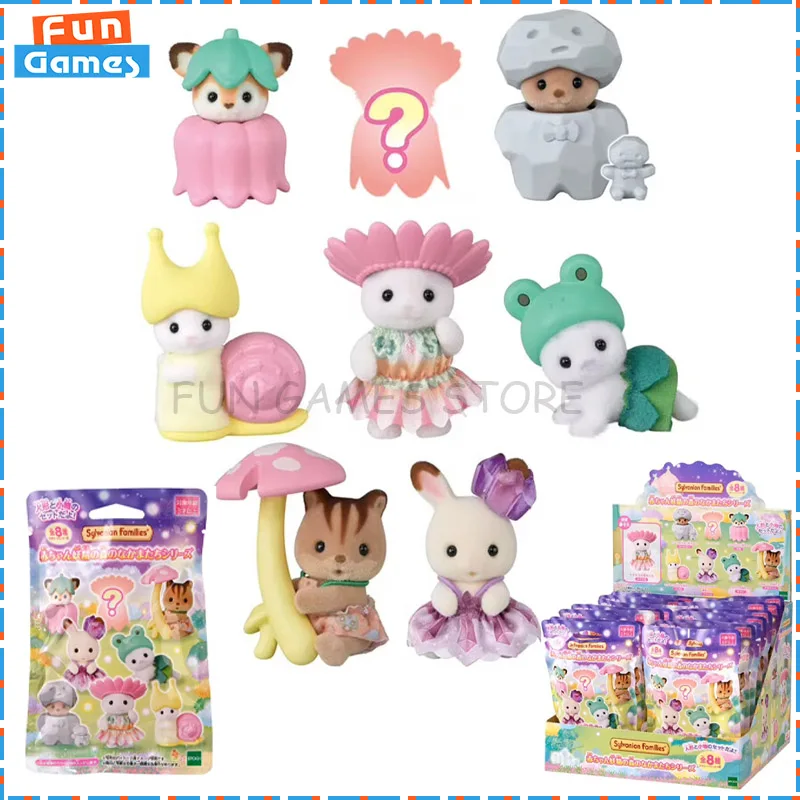 

Семья SYLVANIAN 2022, серия «Добрый друг гоблиновского леса», детская слепая сумка, загадочная коробка, аниме-фигурка, коллекционные подарки для девочек на заказ