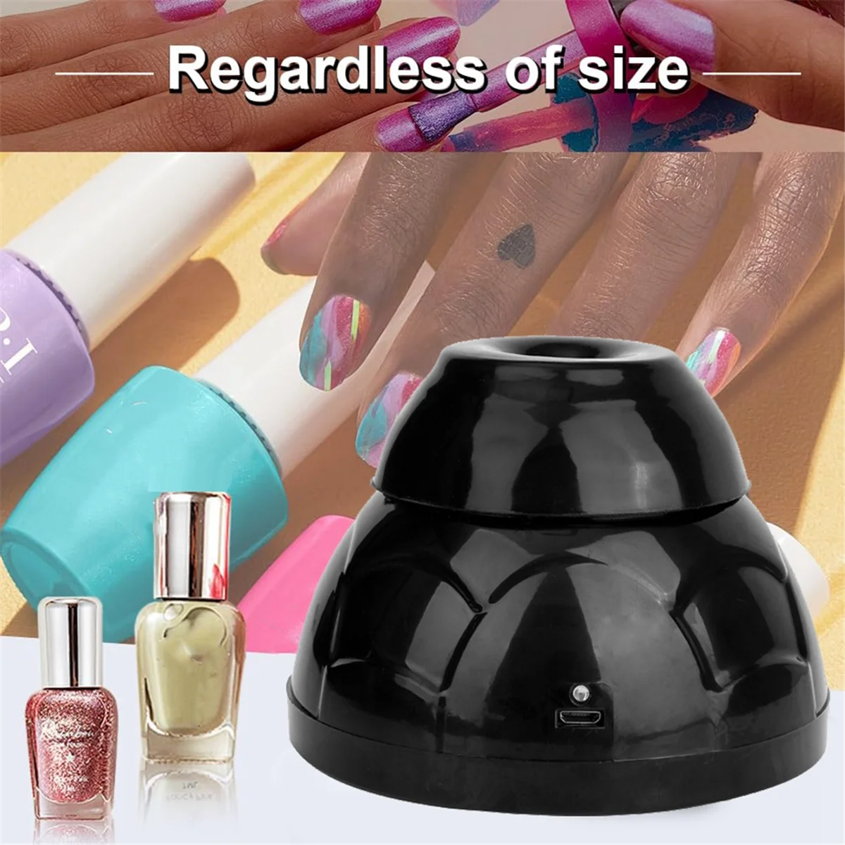 AT52 Mini Salon Mixer Mixer Tattoo Ink Pigment Mixer Swirl Shake Mixer for Acrylic Pigments Nail Polish Mascara Adhesives