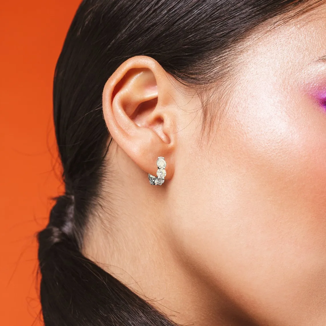 أقراط فاخرة خفيفة الأكثر مبيعًا لعام 2025 على الموضة الأوروبية والأمريكية متعددة الاستخدامات وأزرار أذن كاملة من الحجر للنساء #4