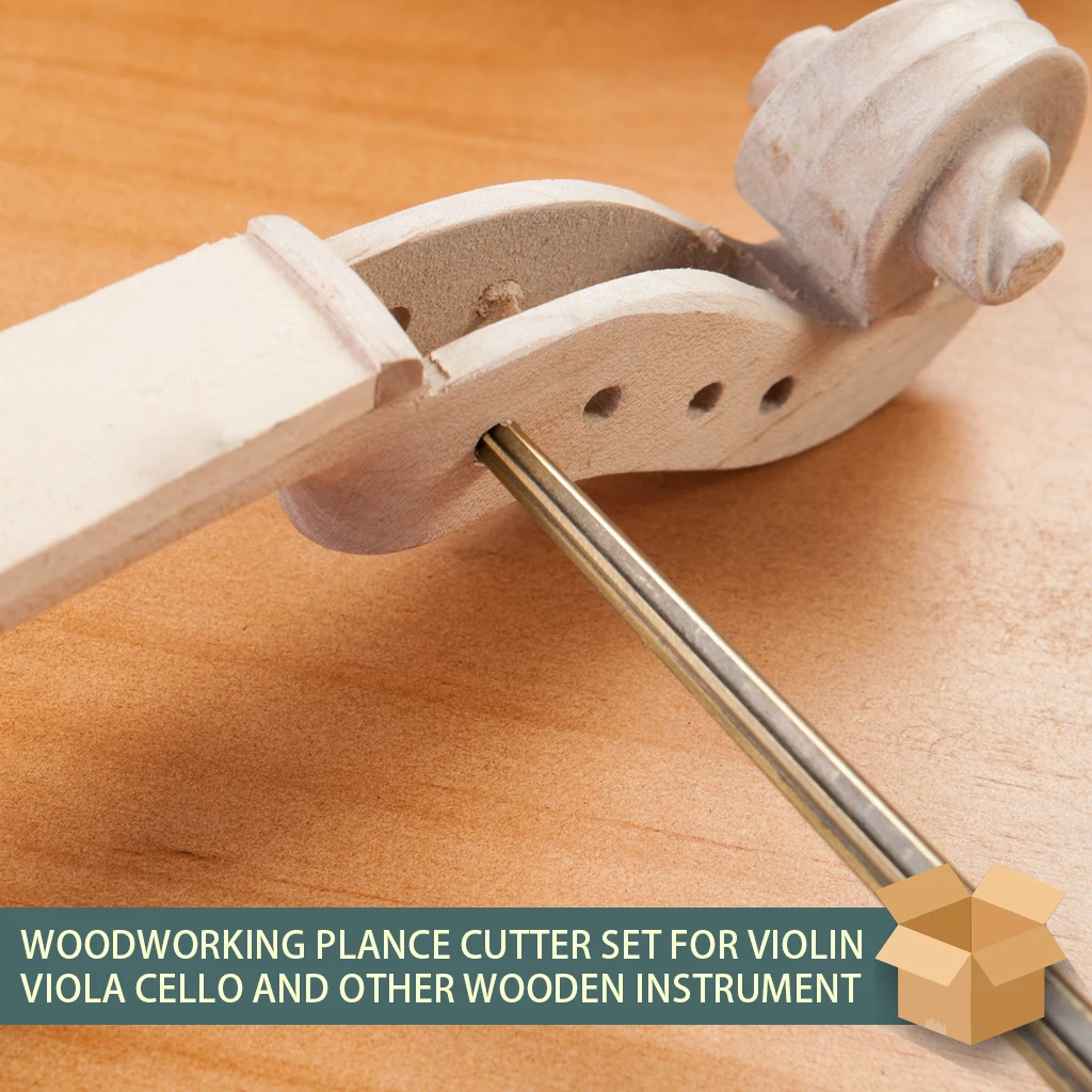 NAOMI Cello Peg Reamer Straight Peg Hole Reamer Taper High-speed Steel Woodworking Cutter Handleless For Cello