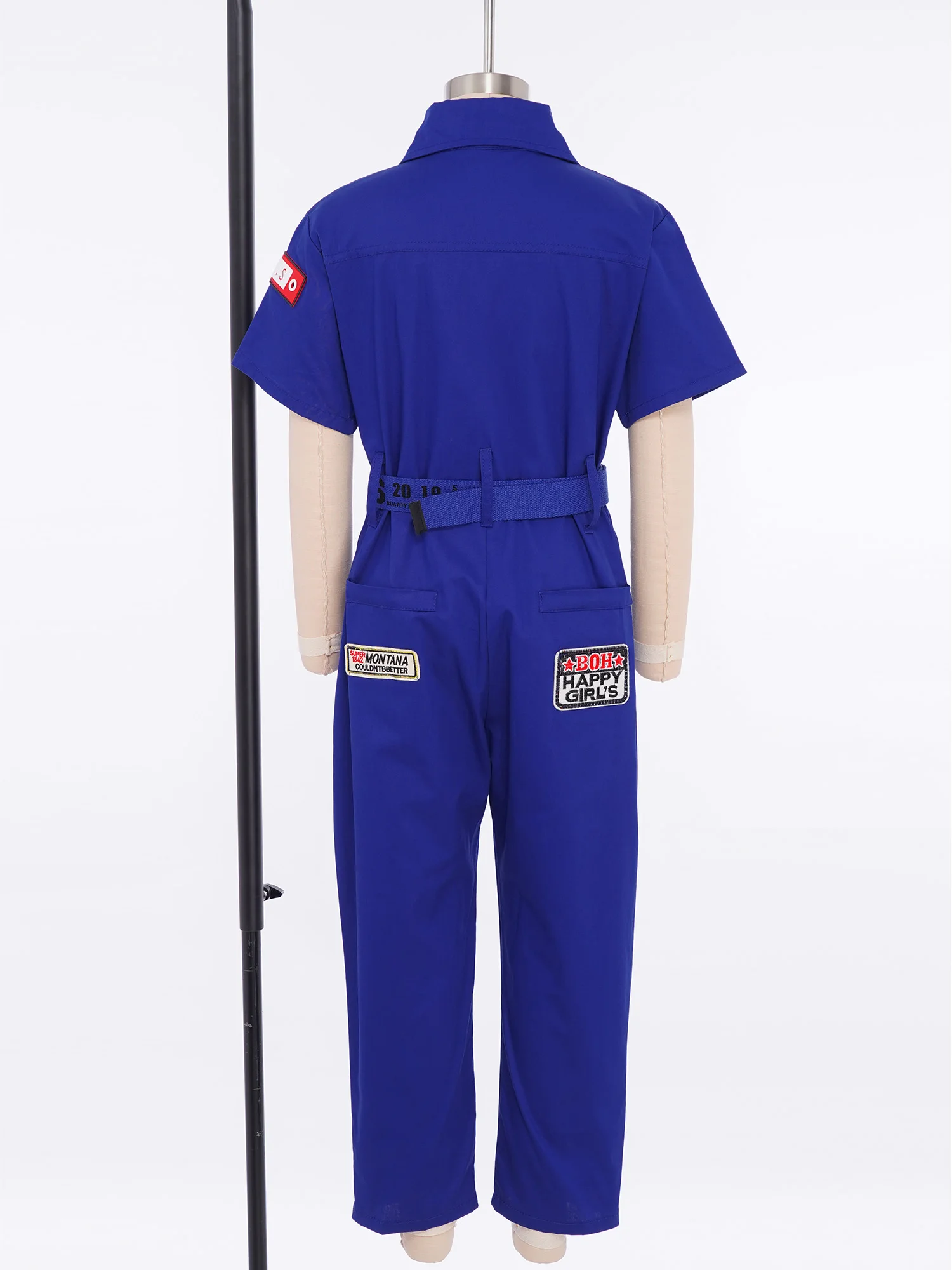 Mono liso de baile callejero para niños, peleles para niños, mono de Hip Hop, pantalones Cargo para niñas, ropa de trabajo, mono, ropa de calle para niños