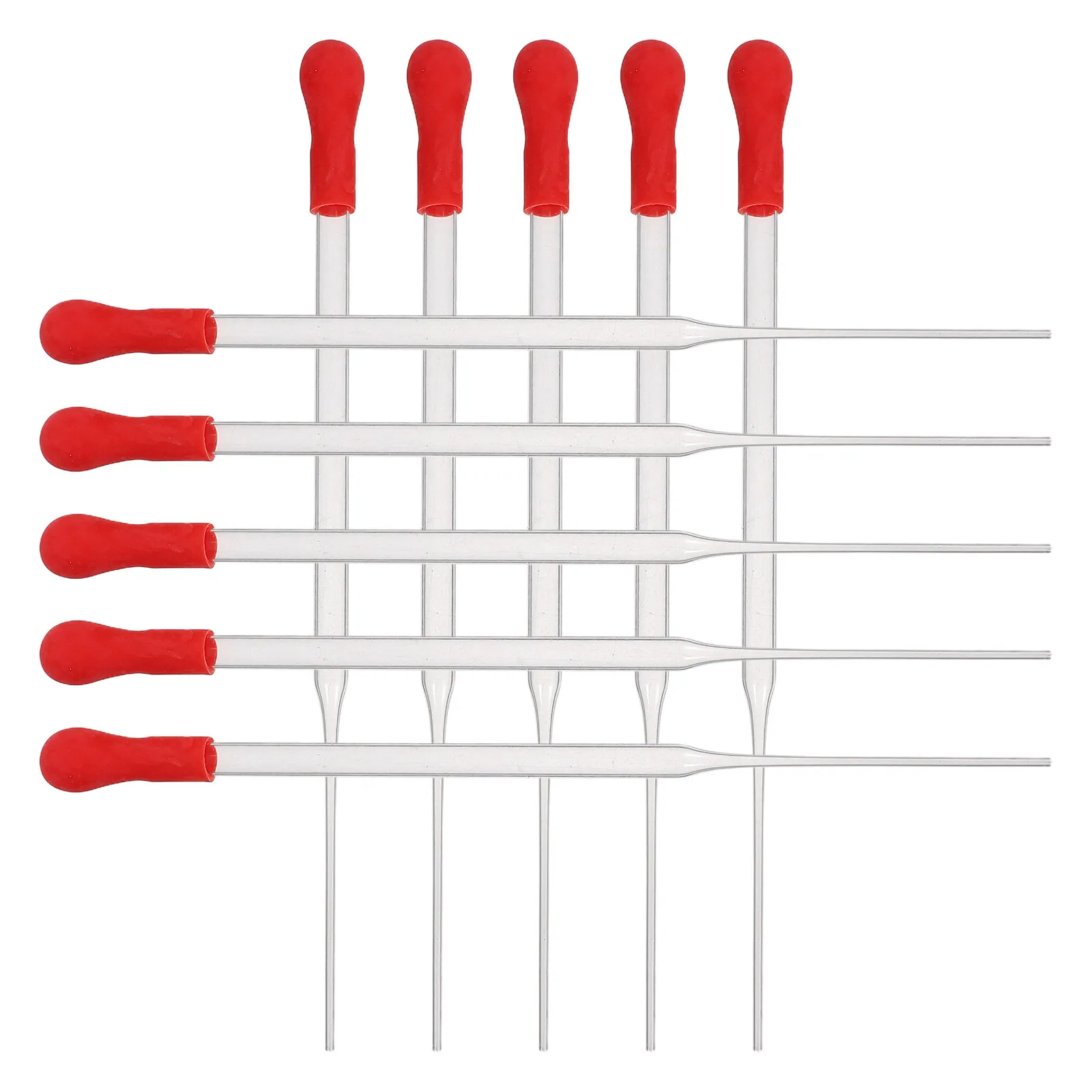 10Pcs Glass and Plastic Wine Sampler Straw for Accurate Wine Sampling Tasting Fermentation Storage Portable Reusable Dropper