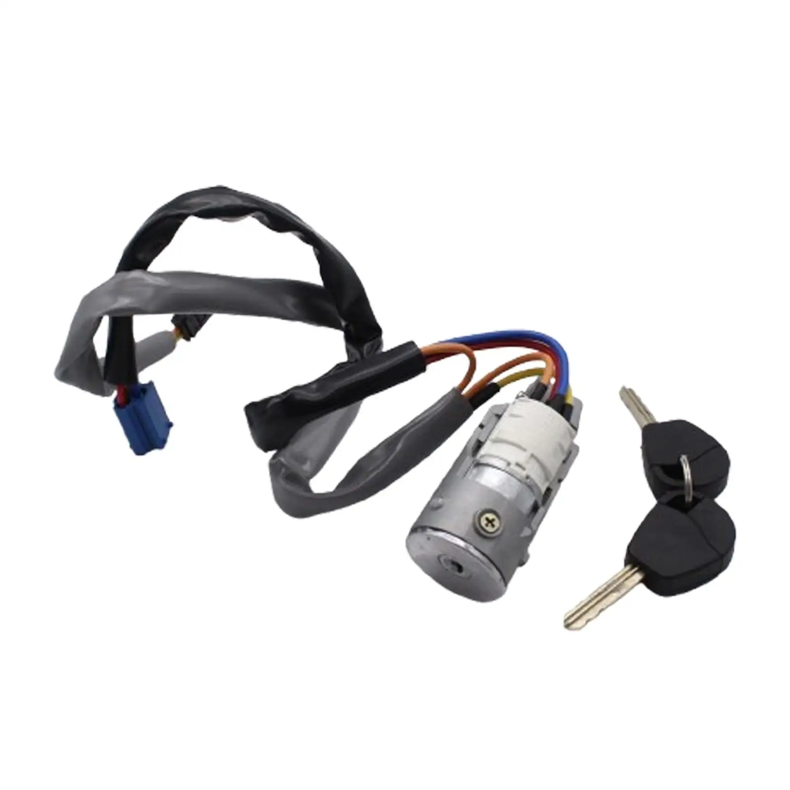 Ignition Lock Starter Switch 4162.CF Replacement Simple Installation Spare Parts with 2 Keys Car Accessory