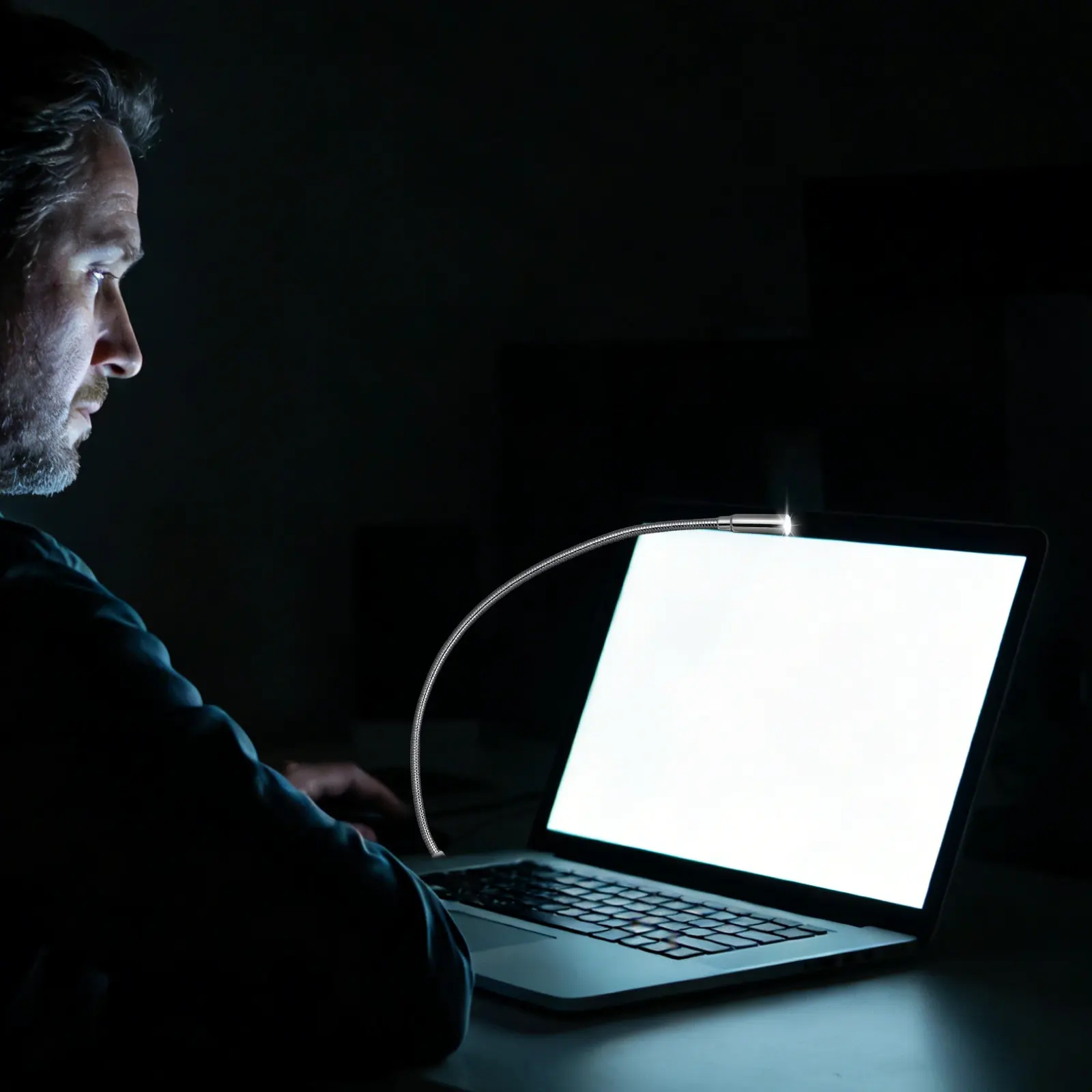 

Набор из 4 гибких USB-ламп для клавиатуры: портативные светильники для ноутбука, компьютера, чтения ночью, офиса, учебы, спальни, аксессуары для ПК