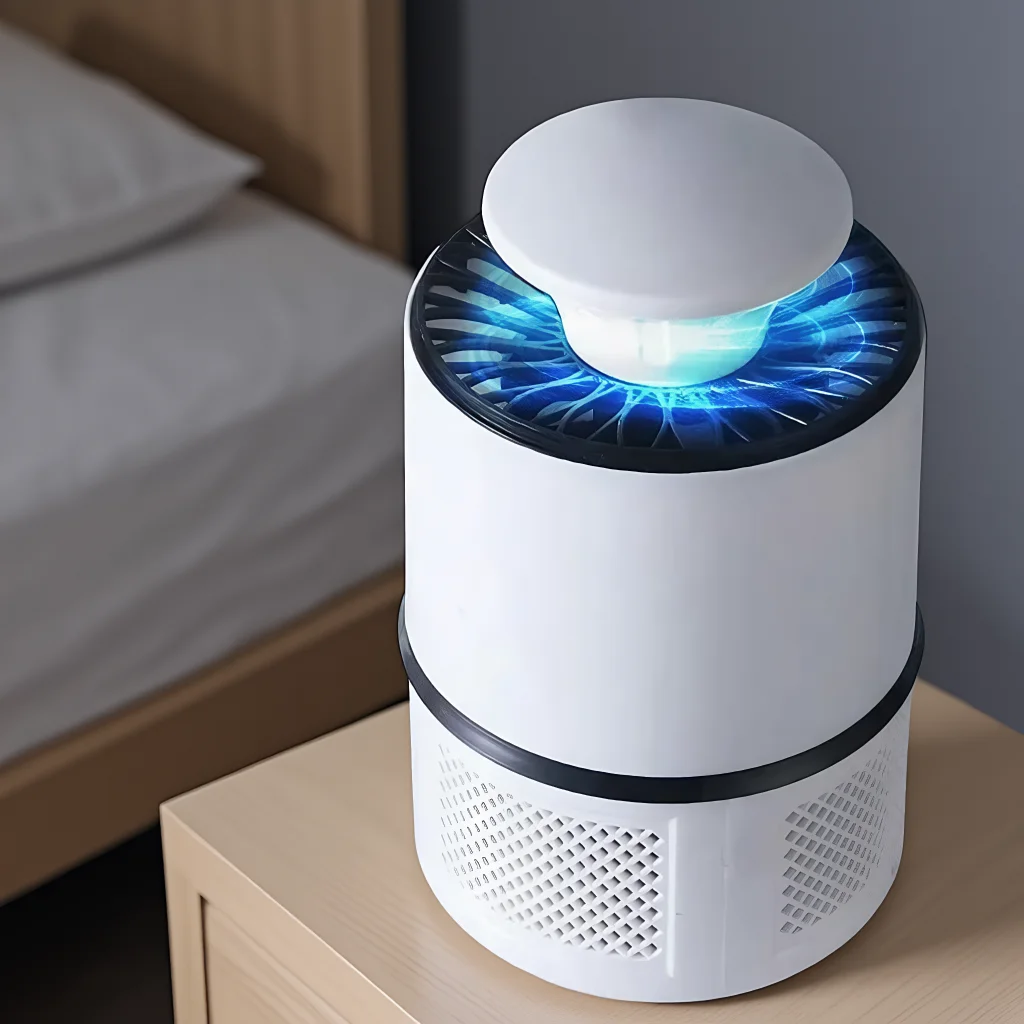 

Portable Electric Mosquito Flycatcher Smart Fly Trap USB Mosquito Killer Fly Swatter Lamp Mute Repellent Light