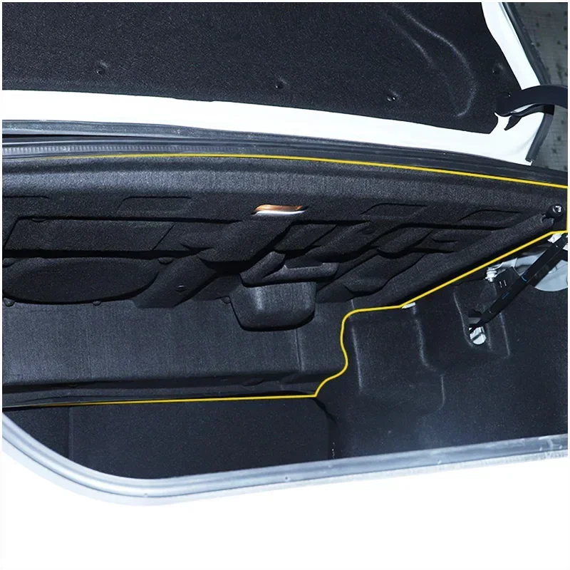 Car Trunk Insulation Cotton Soundproof Carpet Sticker Pad / Set for Toyota Camry 8th 2019-2023 Accessories