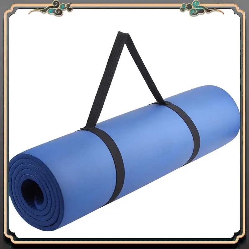 

2 Piece Yoga Exercise Related Methods, Exercise, Exercise, Fitness Yoga Mat Straps Symphony Blue