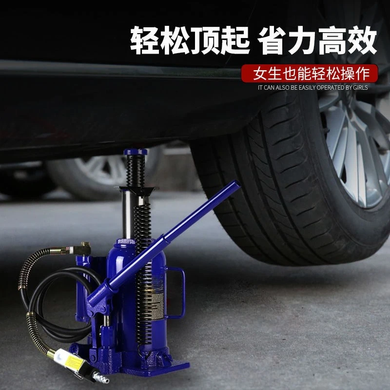 Pneumatic vertical jack hydraulic lifting tool