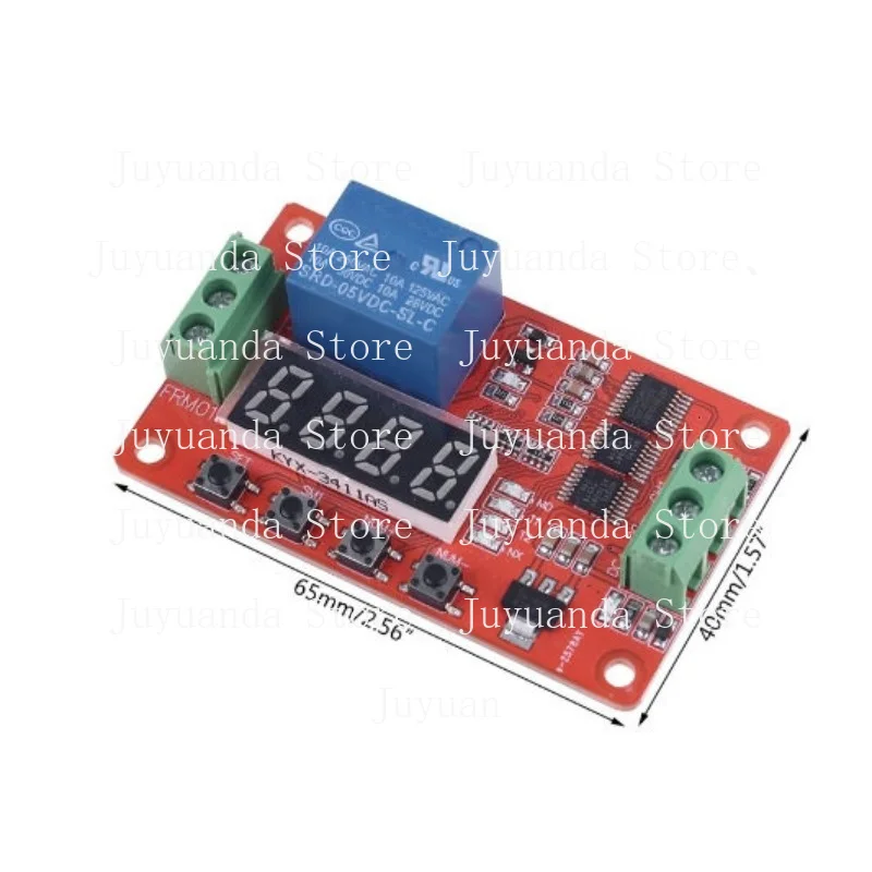 FRM01 Timing//Cycle/Self-locking/Relay Control Module Module/18 Functions Can Be Set