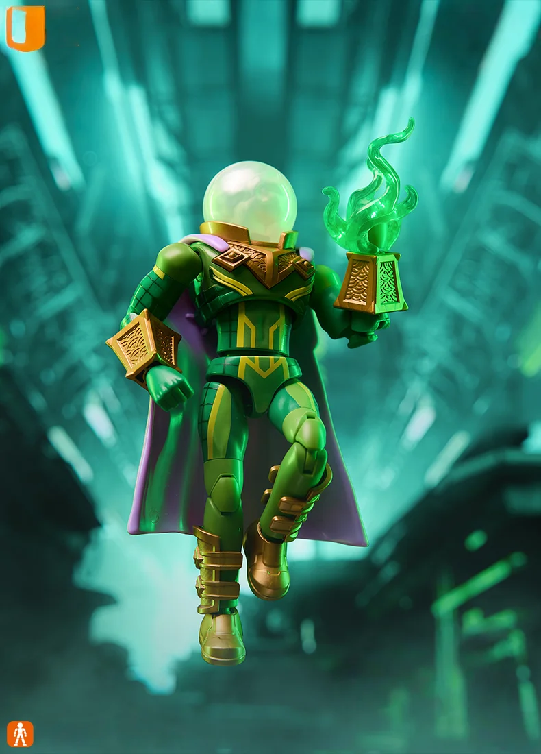 GV05 BLOKEES Venom SpiderMan Miles Morales Gwen Spider-Ham Doctor Octopus Mysterio Collection Action Figure Blind Box Toys Gifts