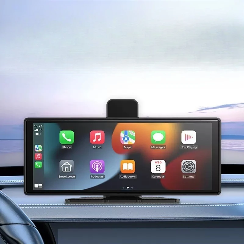 7 inch/10.26 inch wireless carplay touch screen car portable navigator center console