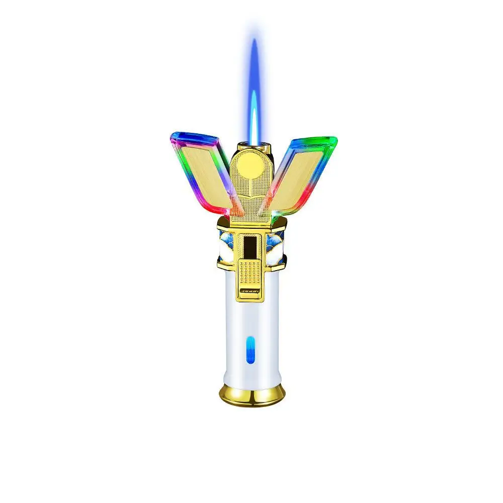 

Creative Windproof Blue Flame Lighter Cool Stick Lighter for Boyfriend