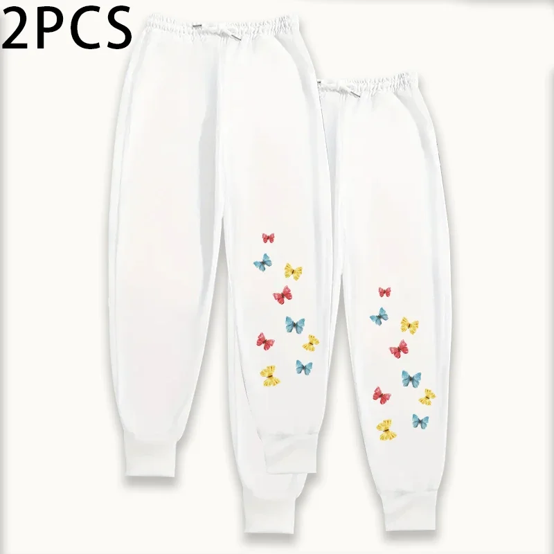 2 pezzi pantaloni da salotto da donna pantaloni sportivi tinta unita pantaloni da jogging sportivi casual autunno inverno pantaloni comfort all'aperto per la casa 2 pacchi