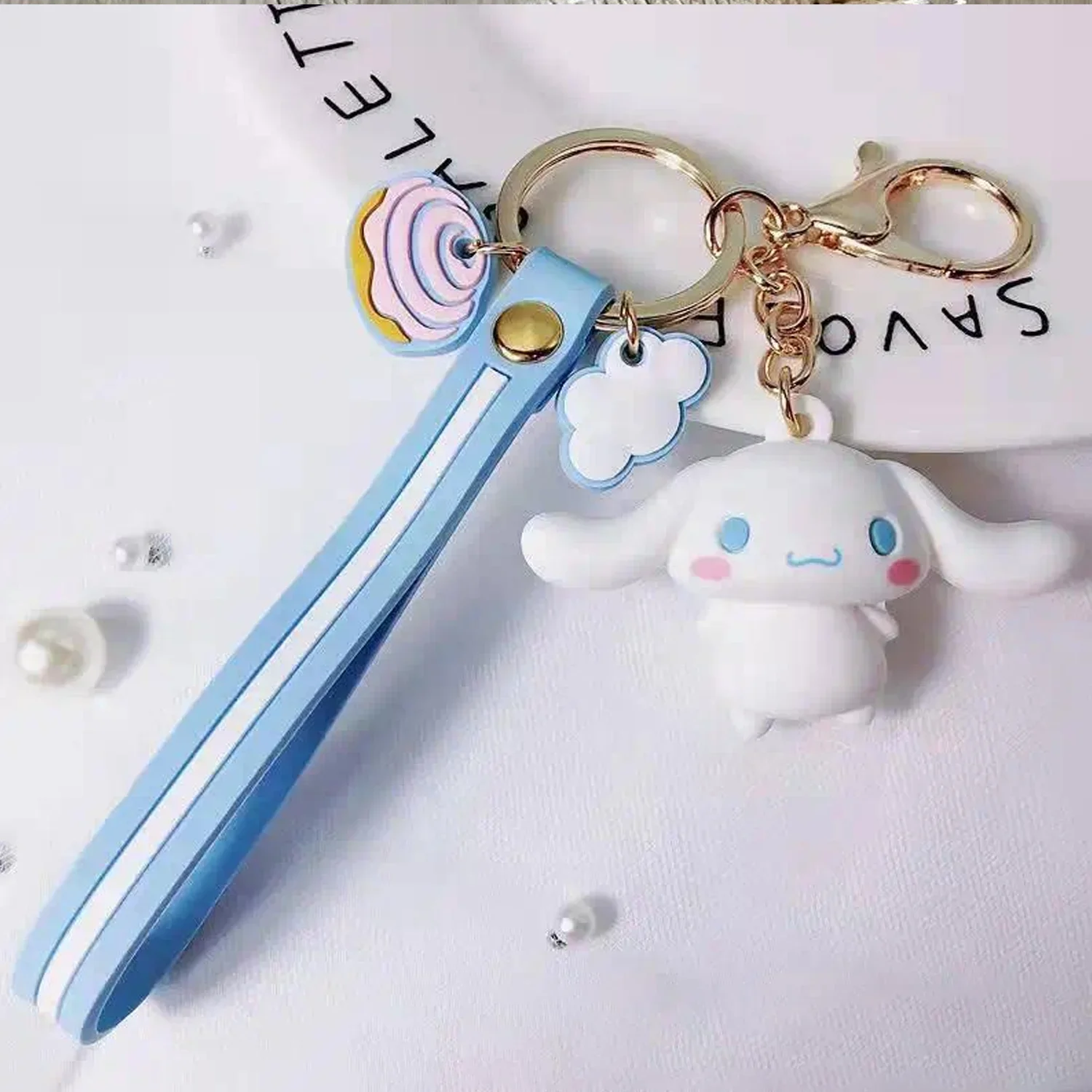 Minimalist Cartoon Silicone Gift Bag Pendant Cute And Portable Keychain Best Friend Couple Gift Gift For Girlfriend view 6