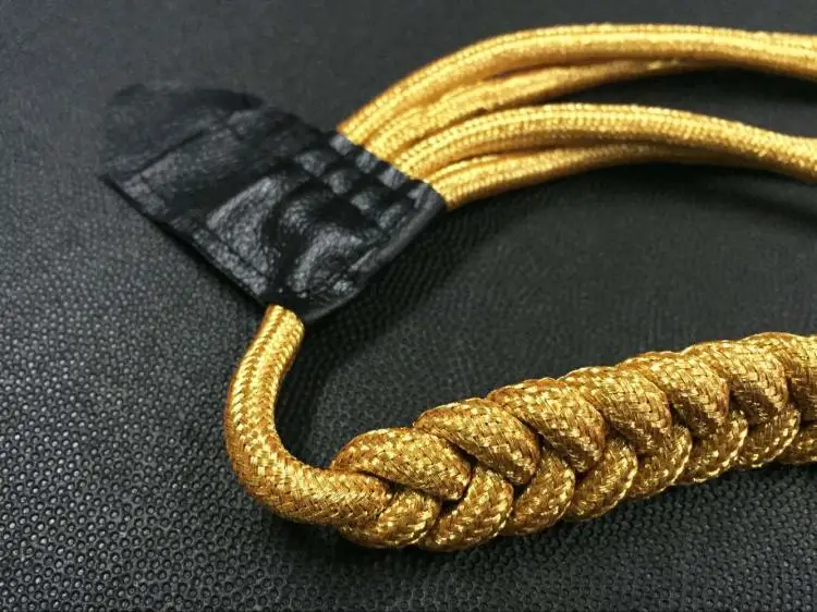 Army Shoulder Aiguillette Aguillette Aiglet Aglet Honor Guard Art Troupe Officer Soldier Costume Decorative Accessories