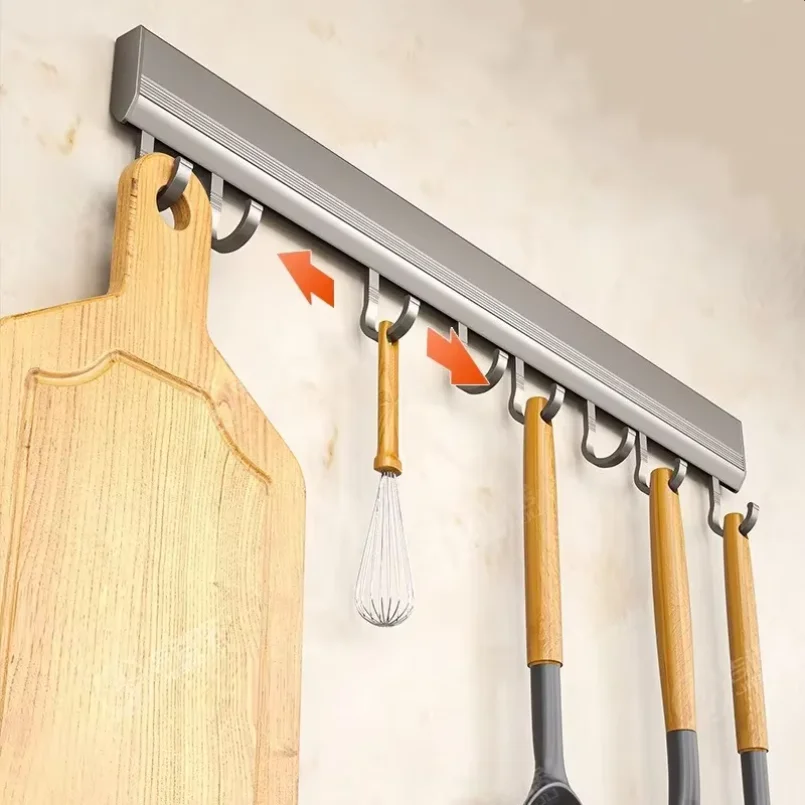 Kitchen Hook Rack Punch-free W - Commercial Kitchen Rack review and price