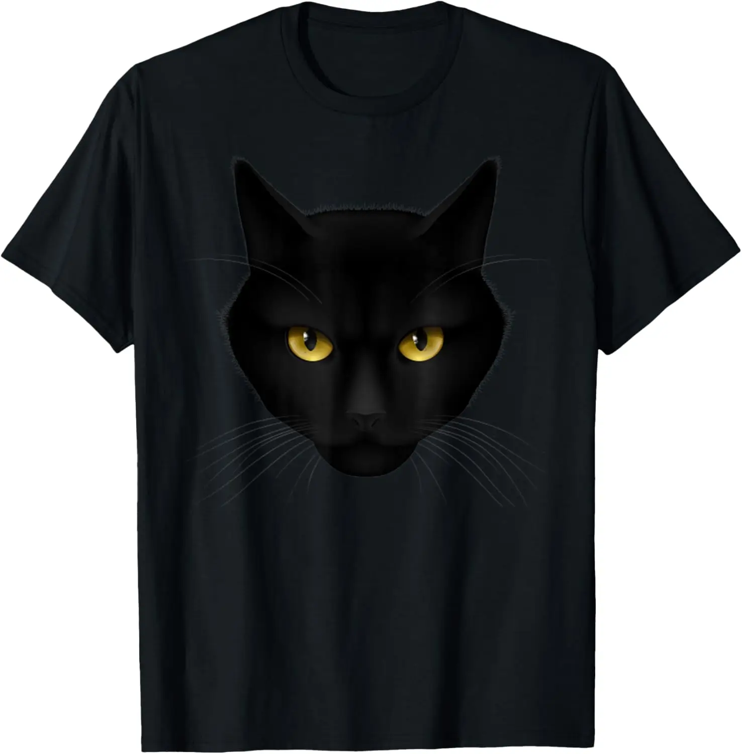 Cat Dark Witch Psychic Pigtails Gothic Kitty Kitten Meow T-Shirt