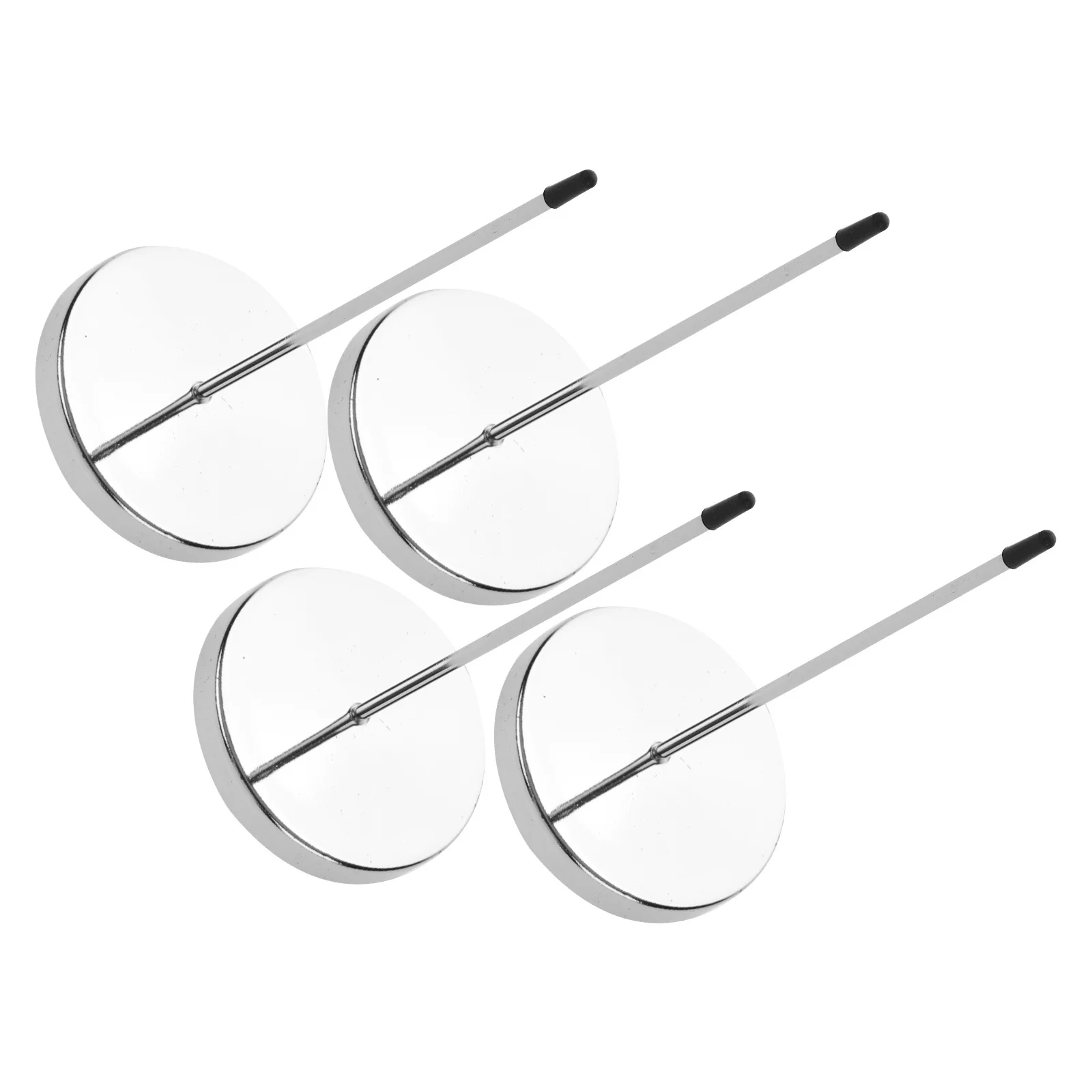 4 قطعة حامل إيصالات سبايك القائمة حامل فاتورة المكتب لمطعم المكتب أمين الصندوق-منظم تخزين إيصالات قضيب المغزل #4